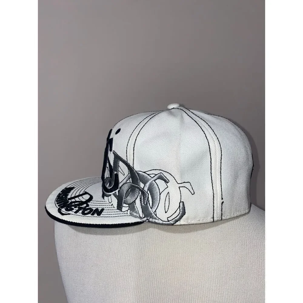 COPY - City hunter Washington DC white/black hat cap size L